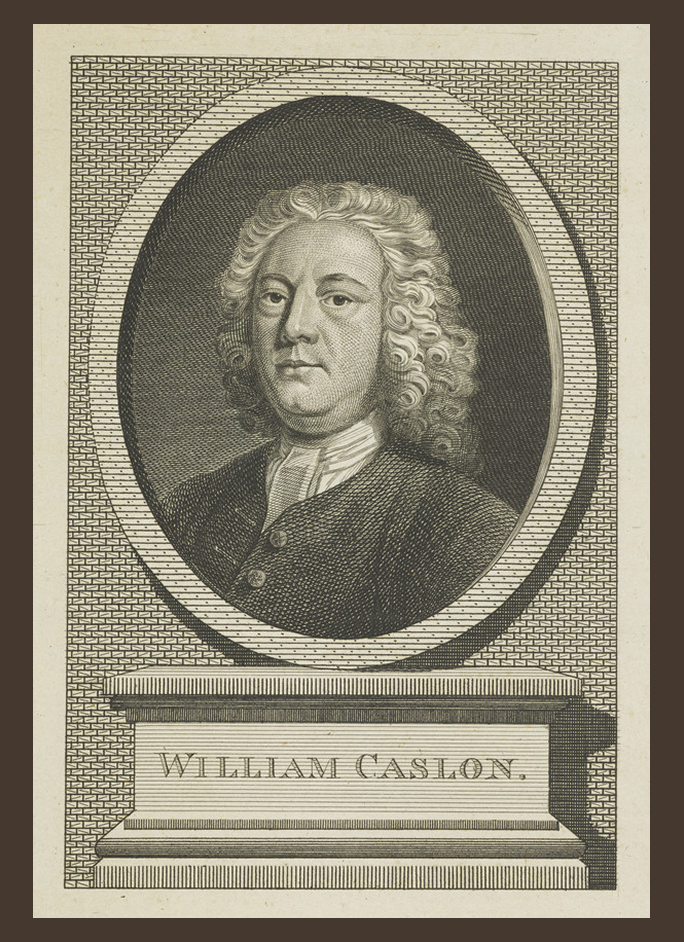 Portrait of William Caslon