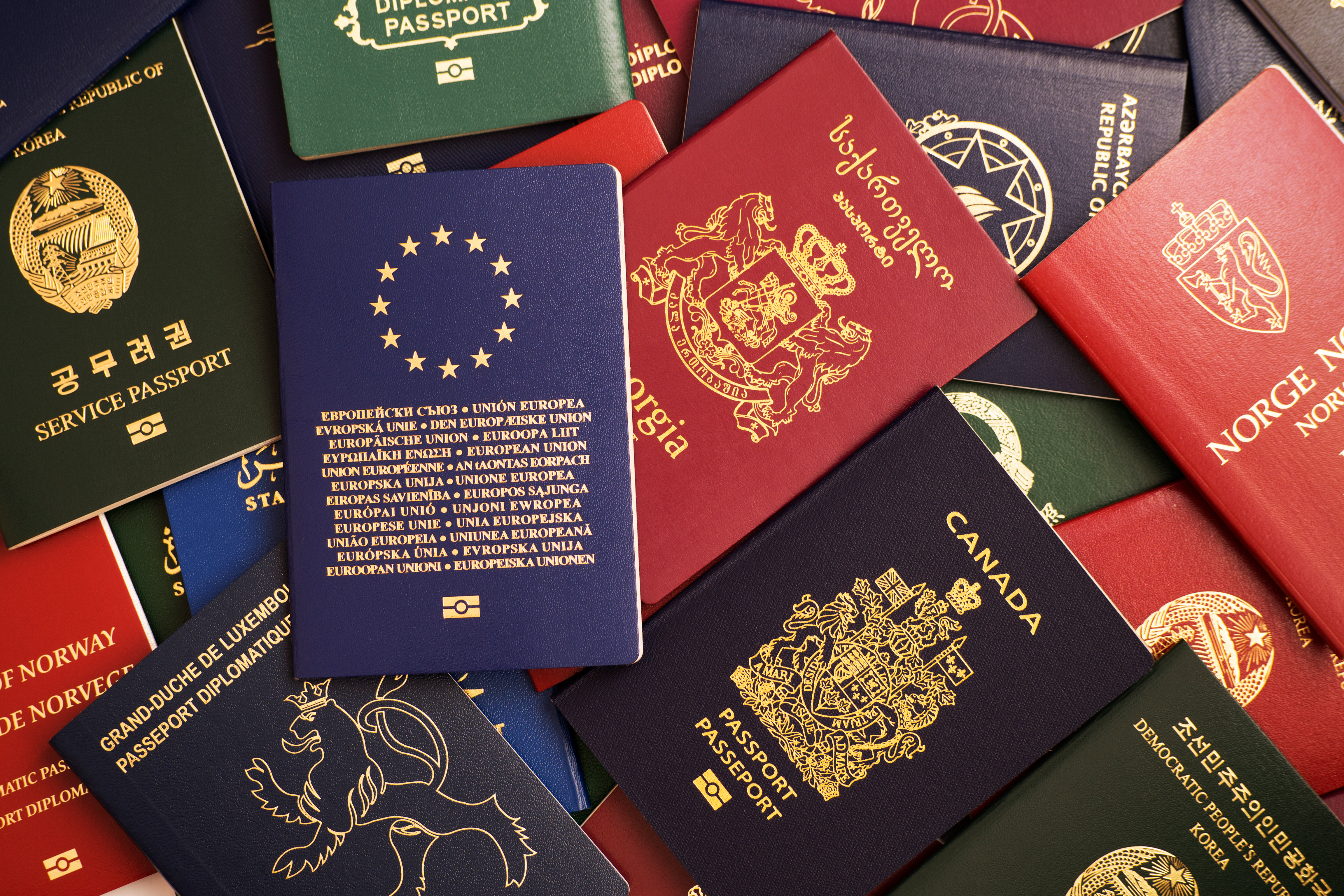 Photo of passports